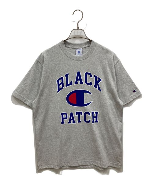 Champion（チャンピオン）Champion (チャンピオン) BlackEyePatch (ブラックアイパッチ) ショートスリーブTシャツ グレー サイズ:M 未使用品の古着・服飾アイテム