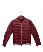 ARMANI EXCHANGEアルマーニ エクスチェンジ）の古着「PACKABLE DOWN PUFFER JACKET」｜パープル