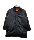 NUMBER (N)INEナンバーナイン）の古着「PRIMALOFT HOODED JACKET」｜ブラック