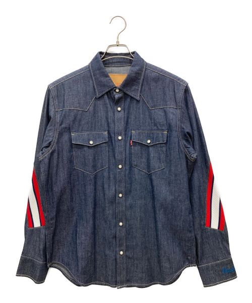 FACETASM（ファセッタズム）FACETASM (ファセッタズム) LEVI'S (リーバイス) SAWTOOTH WESTERN SHIRT インディゴ サイズ:Lの古着・服飾アイテム