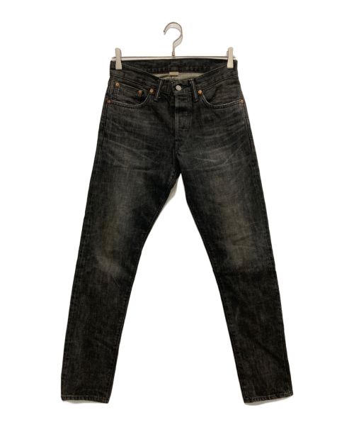 RRL（ダブルアールエル）RRL (ダブルアールエル) スリムナローセルビッチデニム ブラック サイズ:71ｃｍ（W28）の古着・服飾アイテム