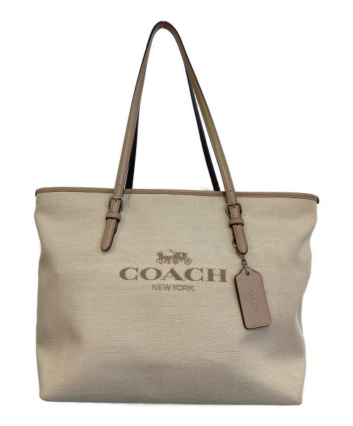 COACH（コーチ）COACH (コーチ) トートバッグ ベージュの古着・服飾アイテム