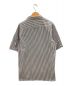 MADISON BLUE (マディソンブルー) RELAXED FIT S/S SH B.STRIPE ブラウン サイズ:02(M)：16000円