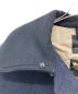 中古・古着 NIGEL CABOURN (ナイジェルケーボン) Harris Tweed (ハリスツイード) コート ネイビー サイズ:48：78000円