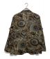 NAISSANCE (ネサーンス) PRINT JACKET グレー×ブラウン サイズ:M：6000円