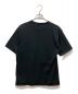 AURALEE (オーラリー) LUSTER PLAITING TEE　ラスタープレーティングTシャツ ブラック サイズ:SIZE 4：5000円