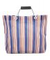 MARNI (マルニ) MARKET STRIPE BAG ピンク：16000円