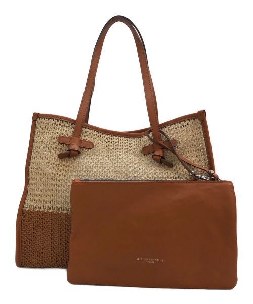 GIANNI CHIARINI（ジャンニ キアリーニ）GIANNI CHIARINI (ジャンニ・キアリーニ) MARCELLA M TOTE BAG サイズ:-の古着・服飾アイテム