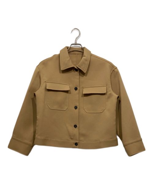 Spick and Span（スピックアンドスパン）Spick and Span (スピックアンドスパン) トリプルクロスCPOシャツ ブラウン サイズ:FREEの古着・服飾アイテム