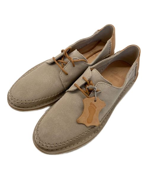 CLARKS（クラークス）CLARKS (クラークス) ワラビー ベージュ サイズ:24.5cmの古着・服飾アイテム