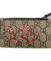 中古・古着 GUCCI (グッチ) コインケース付カードケース ベージュ：24800円