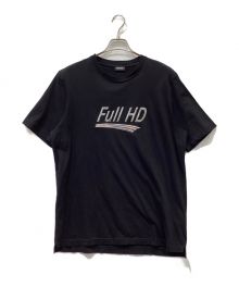 DIESEL（ディーゼル）の古着「Full HDプリントTシャツ」｜ブラック