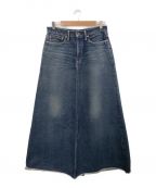 UNION LAUNCHユニオンランチ）の古着「Denim Maxi Skirt」｜インディゴ