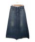 UNION LAUNCH（ユニオンランチ）の古着「Denim Maxi Skirt」｜インディゴ