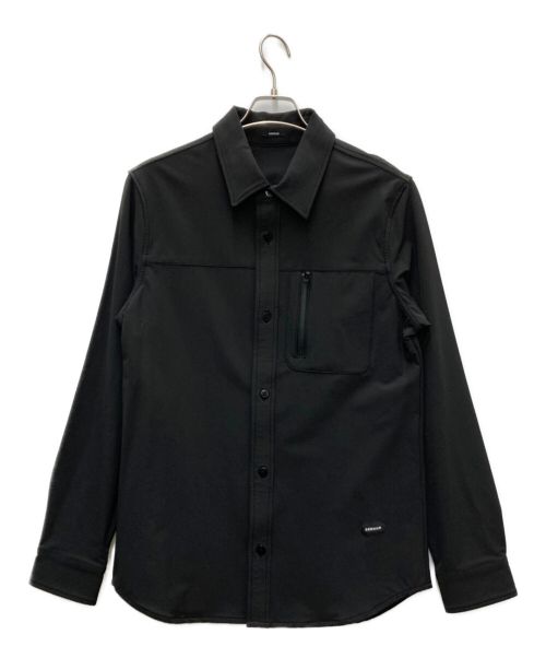 Denham（デンハム）Denham (デンハム) FM OVERSHIRT FMS ブラック サイズ:Sの古着・服飾アイテム