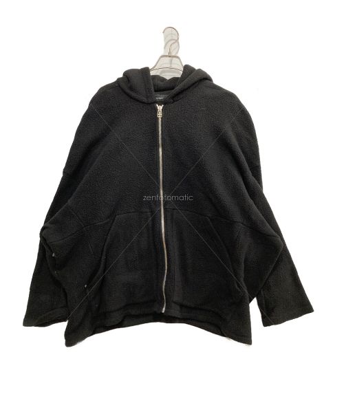 A.F ARTEFACT（エーエフ アーティファクト）A.F ARTEFACT (エーエフ アーティファクト) Fleece Dolman Hoodie ブラック サイズ:表記なしの古着・服飾アイテム