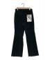 Healthy DENIM (ヘルシーデニム) UNTITLED (アンタイトル) Louts ハイライズフレアパンツ ブラック サイズ:25：3980円