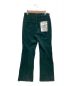 Healthy DENIM (ヘルシーデニム) UNTITLED (アンタイトル) Louts ハイライズフレアパンツ グリーン サイズ:25 未使用品：3980円