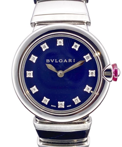 BVLGARI（ブルガリ）BVLGARI (ブルガリ) ルチェア トゥボガス 青文字盤 サイズ:28㎝の古着・服飾アイテム