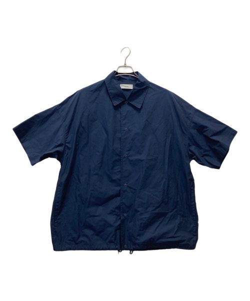 MARKA（マーカ）MARKA (マーカ) ORGANIC COTTON TYPEWRITER COACH SHIRT ネイビー サイズ:2の古着・服飾アイテム