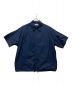 MARKA（マーカ）の古着「ORGANIC COTTON TYPEWRITER COACH SHIRT」｜ネイビー