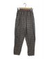 SEA（シー）の古着「CHECK 90'S FLANNEL EASY PANTS」｜グレー