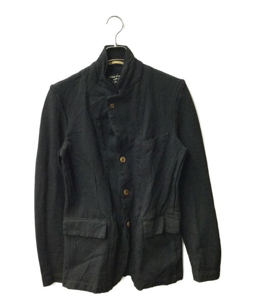 COMME des GARCONS HOMME PLUS（コムデギャルソンオムプリュス）COMME des GARCONS HOMME PLUS (コムデギャルソンオムプリュス) EVERGREEN (エバーグリーン) ジャケット ブラック サイズ:Sの古着・服飾アイテム