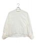 L'appartement（アパルトモン）の古着「No Collar Volume Sleeve Blouse」｜ホワイト