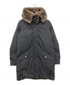 WOOLRICH×IENAウールリッチ×イエナ）の古着「COCOON ESKIMO ロングダウンジャケット」｜ブラック