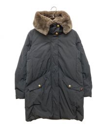 WOOLRICH×IENA（ウールリッチ×イエナ）の古着「COCOON ESKIMO ロングダウンジャケット」｜ブラック