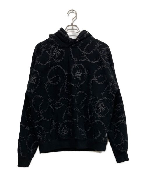 SUPPLIER（サプライヤー）SUPPLIER (サプライヤー) Cross Chain Pullover Hoodie ブラック サイズ:Sの古着・服飾アイテム