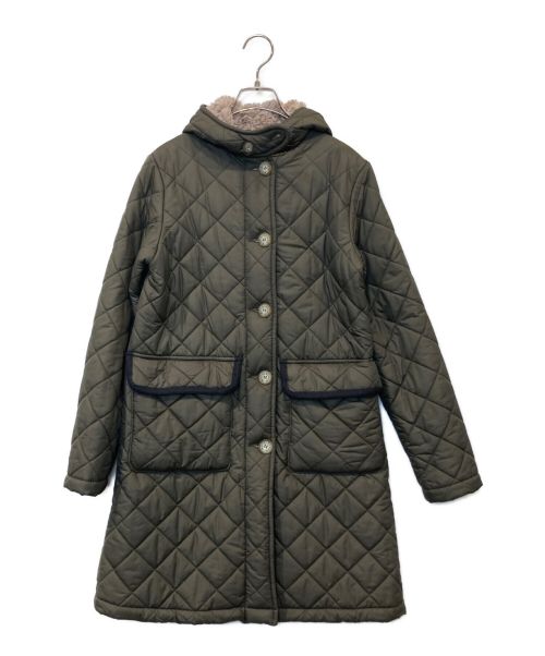 MACKINTOSH（マッキントッシュ）MACKINTOSH (マッキントッシュ) GRANGE キルティングコート オリーブ サイズ:36の古着・服飾アイテム