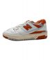 NEW BALANCE (ニューバランス) サイズ？× ニューバランス 550  オレンジ×ホワイト サイズ:26㎝：10800円