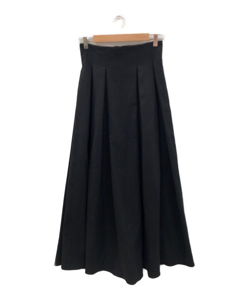 CLANE（クラネ）CLANE (クラネ) HIGH WAIST VOLUME MAXI SKIRT ブラック サイズ:1の古着・服飾アイテム