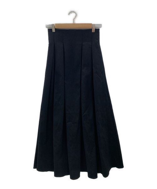 CLANE（クラネ）CLANE (クラネ) HIGH WAIST VOLUME MAXI SKIRT ブラックの古着・服飾アイテム