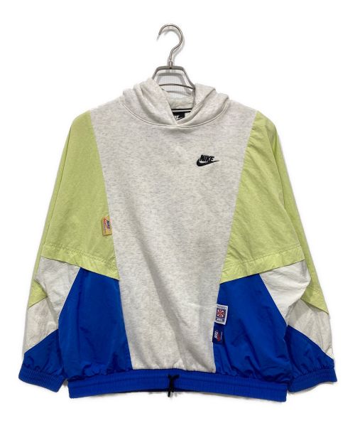 NIKE（ナイキ）NIKE (ナイキ) プルオーバーパーカー ライトグレー サイズ:Mの古着・服飾アイテム