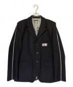 VTMNTSブイティーエムエヌティーエス）の古着「BARCODE TAILORED JACKET」｜ブラック