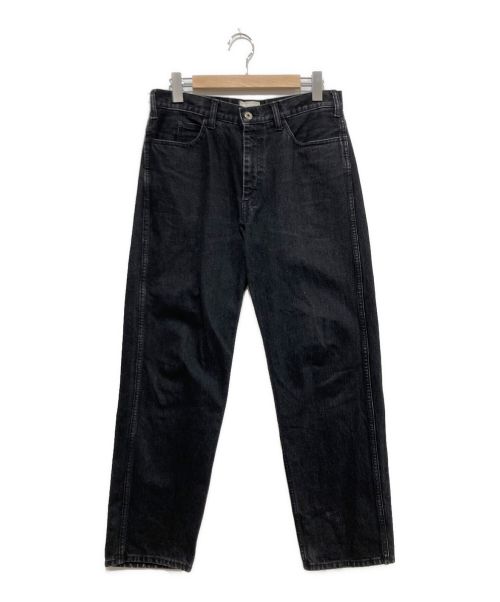 EVCON（エビコン）EVCON (エビコン) 5POCKET WIDE DENIM PANTS ブラック サイズ:3の古着・服飾アイテム