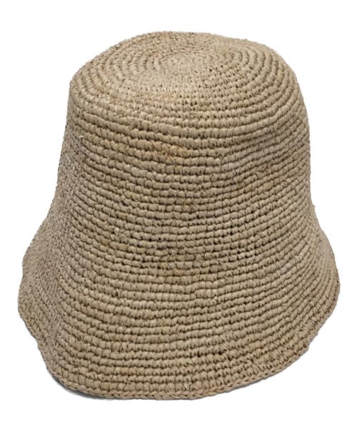 Ameri（アメリ）Ameri (アメリ) MEDI RAFFIA LADY HAT ナチュラル サイズ:57cm(FREE) 未使用品の古着・服飾アイテム