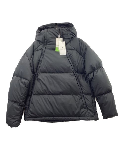 Snow peak（スノーピーク）snow peak (スノーピーク) Recycled Light Down Pullover ブラック サイズ:S 未使用品の古着・服飾アイテム