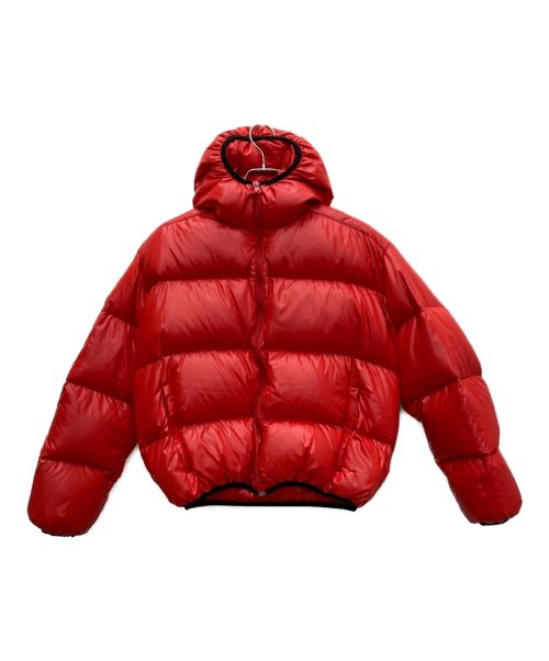 MONCLER（モンクレール）MONCLER (モンクレール) ダウンジャケット レッド サイズ:2の古着・服飾アイテム