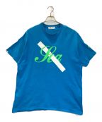 WIND AND SEAウィンド アンド シー）の古着「プリントTシャツ」｜ブルー