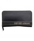 EMPORIO ARMANIエンポリオアルマーニ）の古着「長財布」｜ブラック