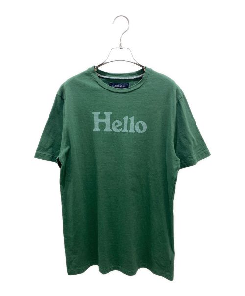 MADISON BLUE（マディソンブルー）MADISON BLUE (マディソンブルー) HELLO CREW NECK TEE グリーン サイズ:3の古着・服飾アイテム