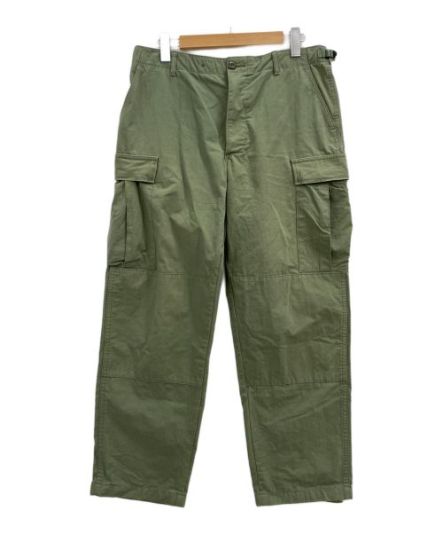 WTAPS（ダブルタップス）WTAPS (ダブルタップス) WMILL-65 TROUSER（バックサテンカーゴトラウザーズパンツ） オリーブ サイズ:02の古着・服飾アイテム