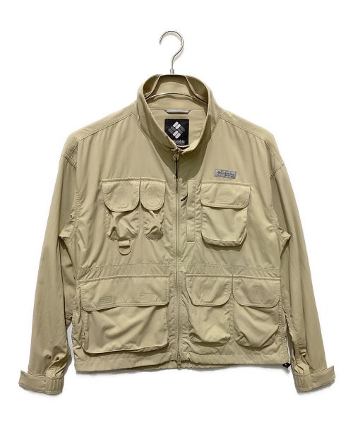 Columbia（コロンビア）Columbia (コロンビア) PFG Logriver BMS Jacket ベージュ サイズ:XSの古着・服飾アイテム