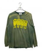 BOWWOWバウワウ）の古着「FOUR WISE MONKEYS SWEAT SHIRTS」｜グリーン