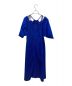MURRAL (ミューラル) Ivy float dress ブルー：11000円