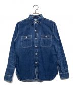 WAREHOUSEウエアハウス）の古着「2ND HAND DENIM WORK SHIRTS」｜インディゴ