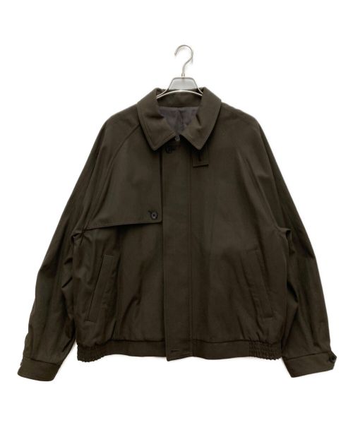 stein（シュタイン）stein (シュタイン) OVERSIZED HARRINGTON ZIP JACKET カーキ サイズ:Mの古着・服飾アイテム